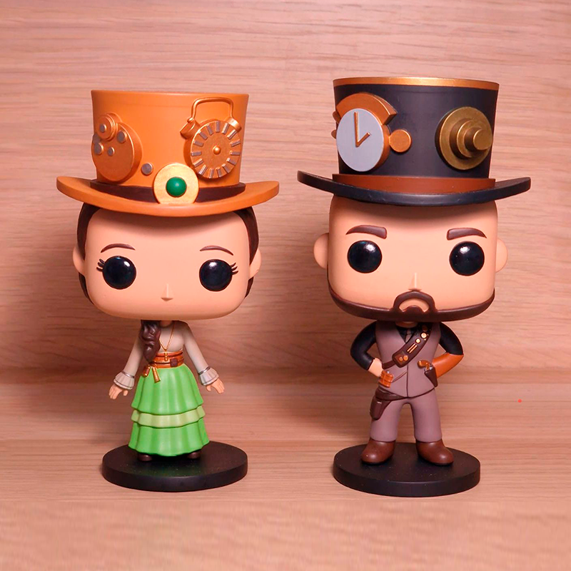 Ejemplo y resultado de nuestro trabajo esculpido y pintdo a mano despues de un largo proceso de diseño en 3D